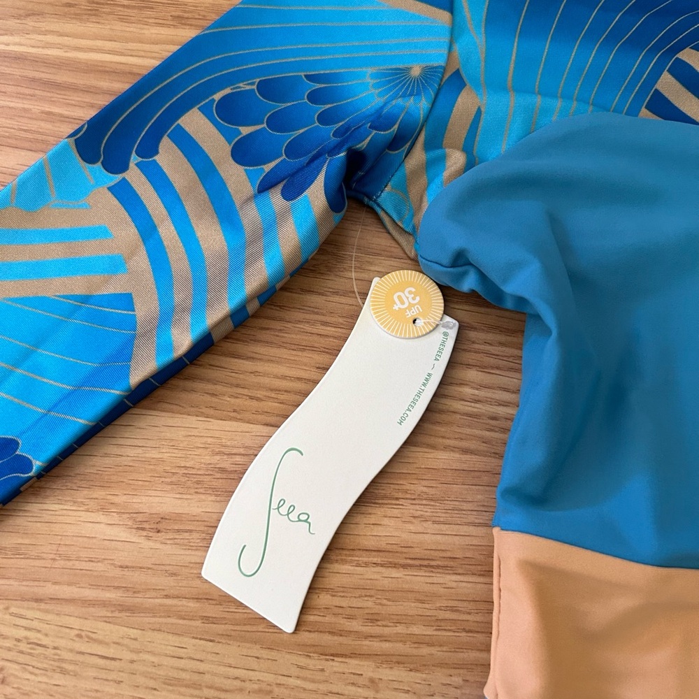 NWT Seea Hermosa Seaflowers Swimsuit XS - Picture 5 of 8
